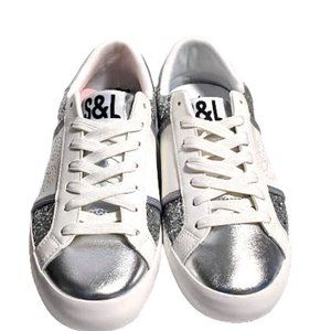 Sam & Libby Women's Alina Glitter Sneaker